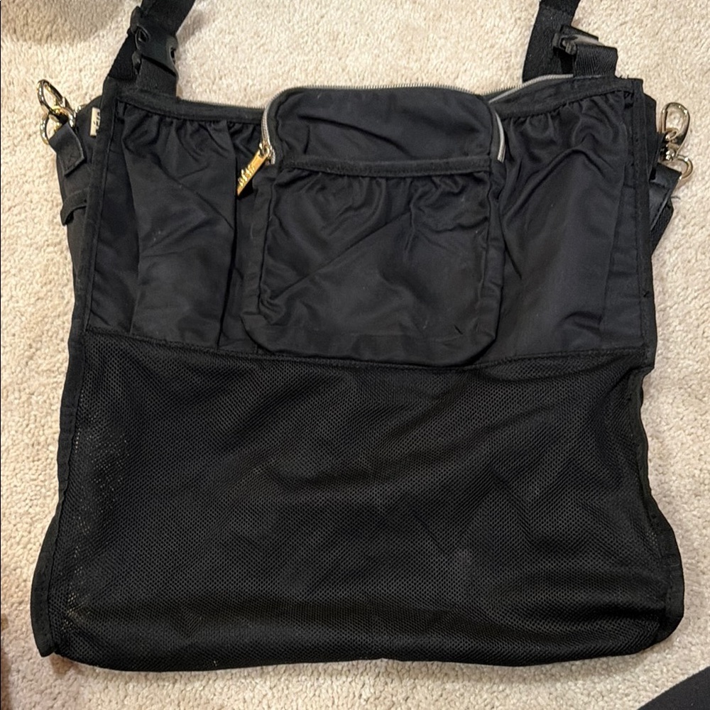 beis stroller caddy /removable diaper bag with strap - Picture 2 of 3